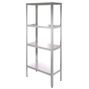 Стеллаж со сплошными полками СК 800/400