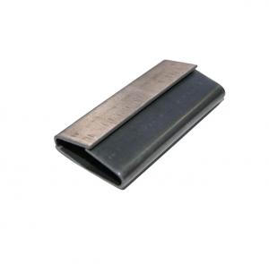 Замок металлический для стальной ленты M 32*57 (0,9) цинк матовый